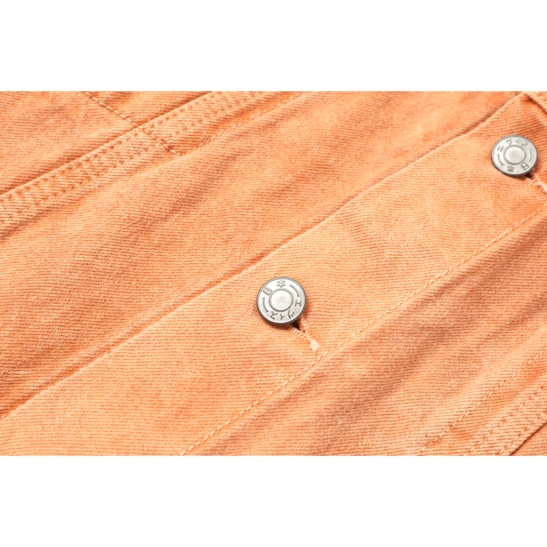 【Anniversary Sale】「CHIJINRIKI DOROZOME series」M - 003 IWA JACKET (DR0202) - Nttitudoo MFG