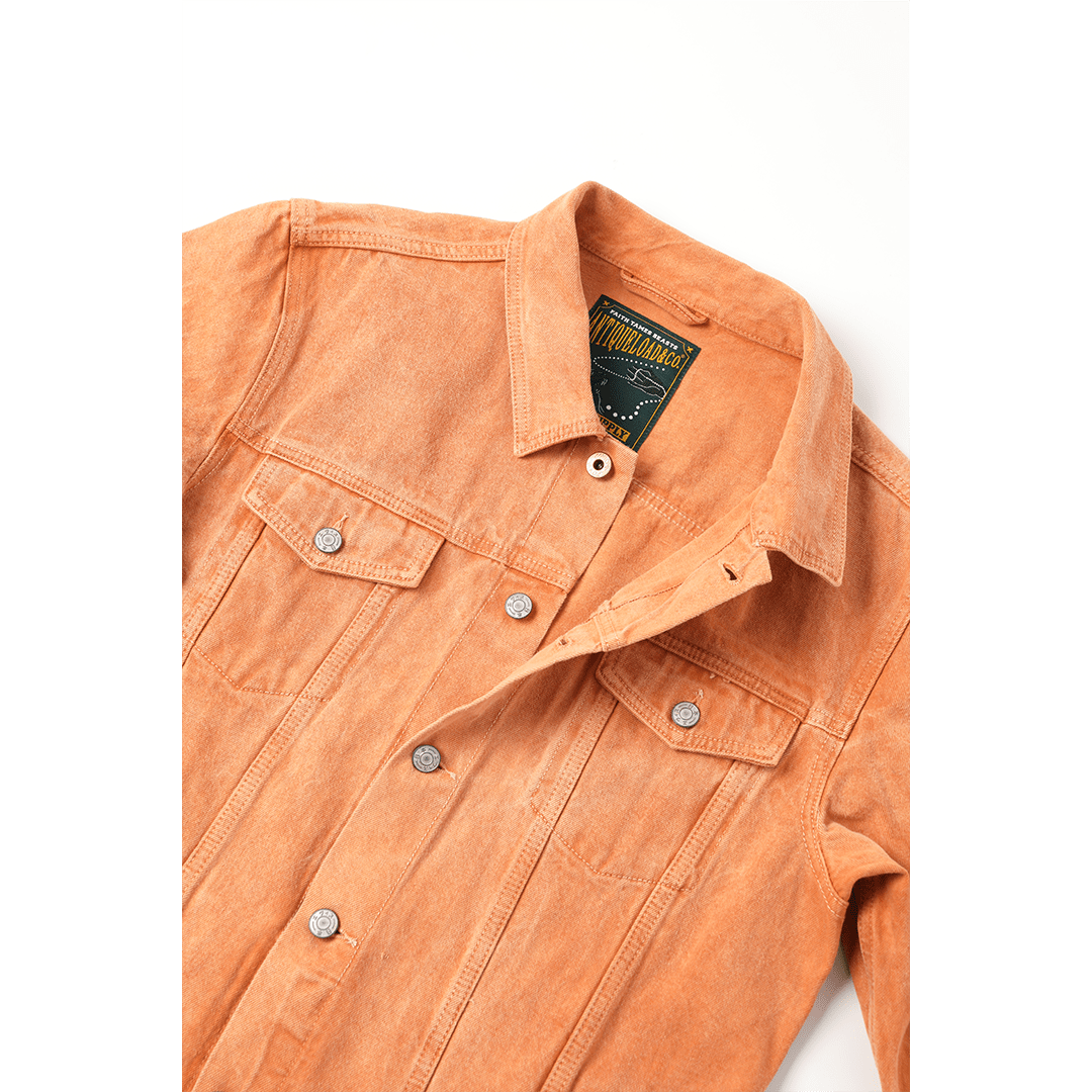 【Anniversary Sale】「CHIJINRIKI DOROZOME series」M - 003 IWA JACKET (DR0202) - Nttitudoo MFG