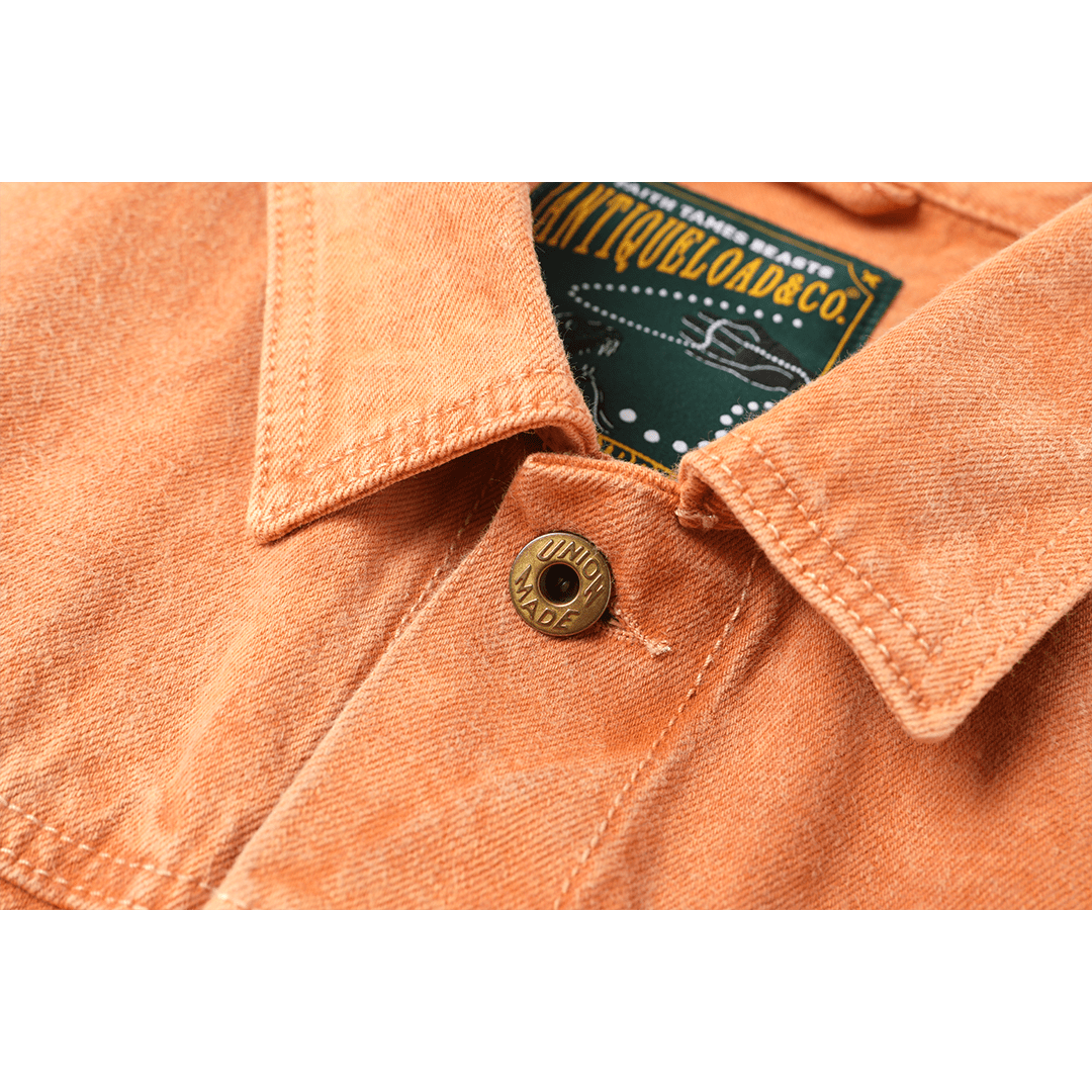 【Anniversary Sale】「CHIJINRIKI DOROZOME series」M - 003 IWA JACKET (DR0202) - Nttitudoo MFG