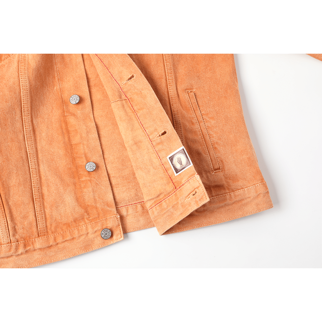 【Anniversary Sale】「CHIJINRIKI DOROZOME series」M - 003 IWA JACKET (DR0202) - Nttitudoo MFG