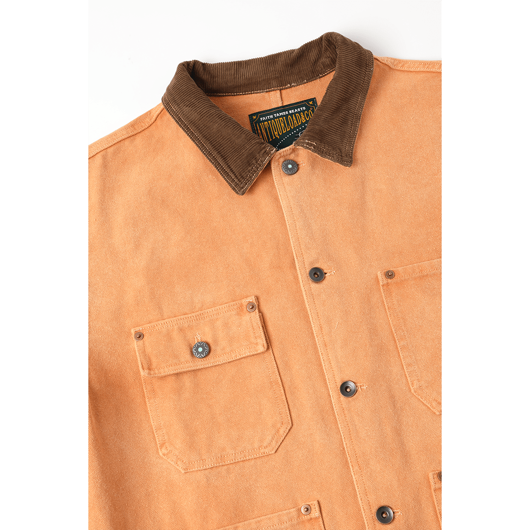 【Anniversary Sale】「CHIJINRIKI DOROZOME series」M - 004 MORI JACKET (DR0203) - Nttitudoo MFG