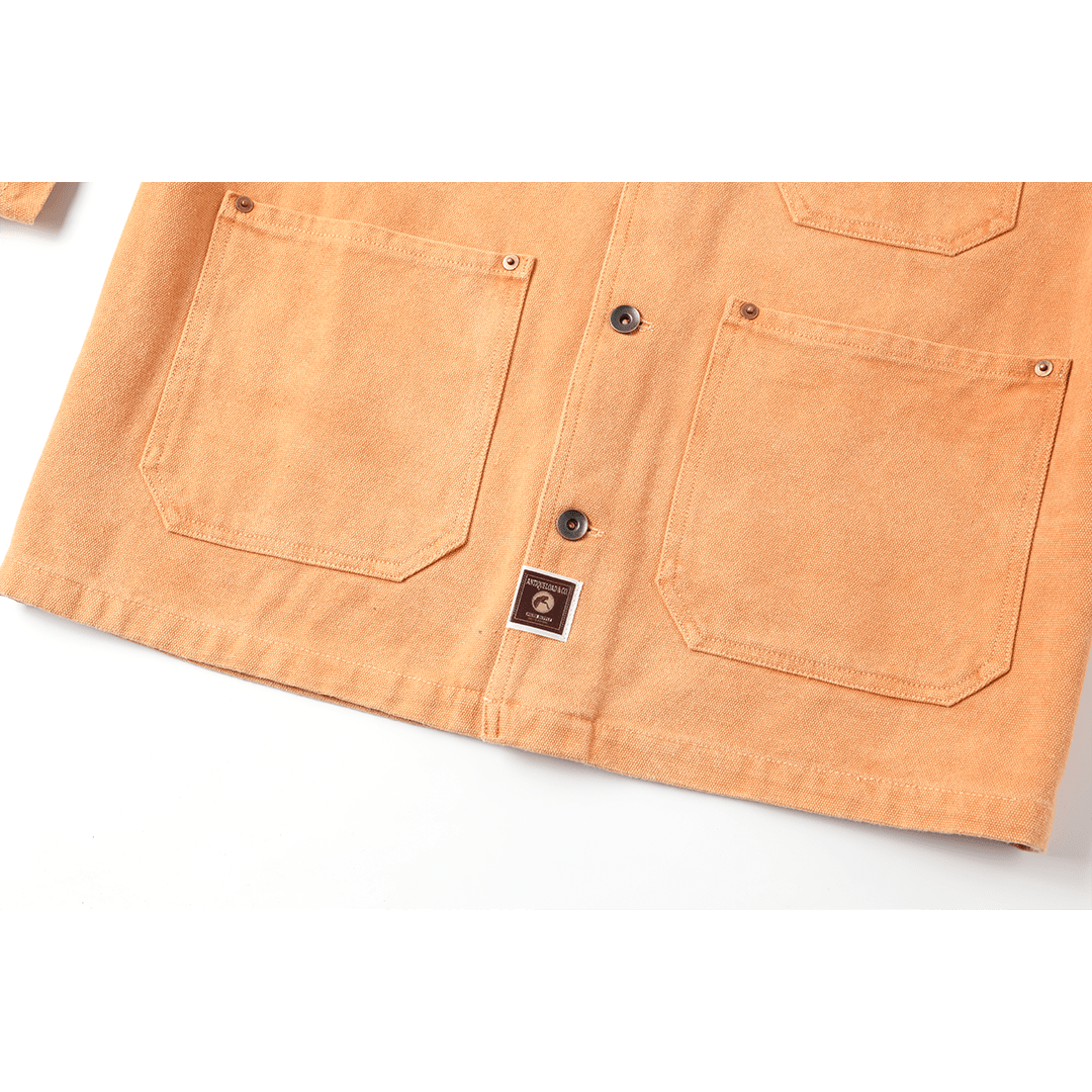 【Anniversary Sale】「CHIJINRIKI DOROZOME series」M - 004 MORI JACKET (DR0203) - Nttitudoo MFG