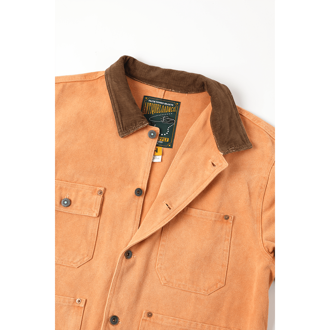 【Anniversary Sale】「CHIJINRIKI DOROZOME series」M - 004 MORI JACKET (DR0203) - Nttitudoo MFG