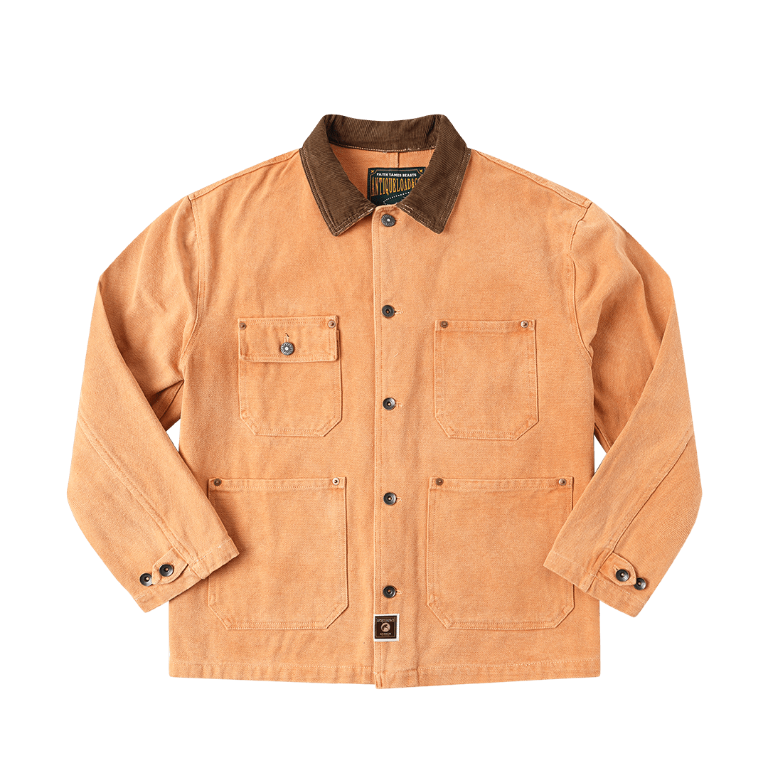 【Anniversary Sale】「CHIJINRIKI DOROZOME series」M - 004 MORI JACKET (DR0203) - Nttitudoo MFG