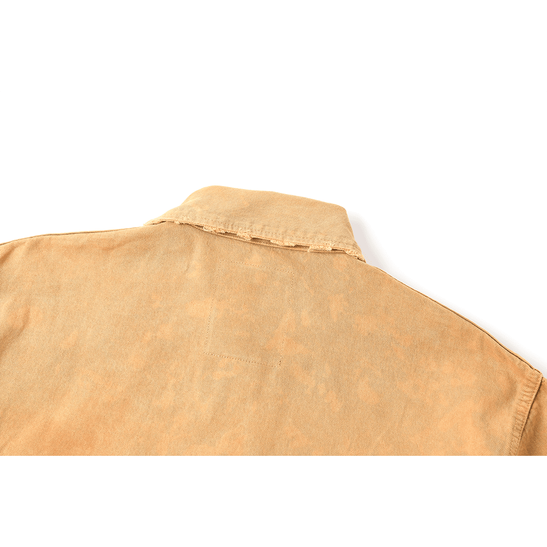 【Anniversary Sale】「CHIJINRIKI DOROZOME series」M - 005 NOUFU JACKET (DR0208) - Nttitudoo MFG