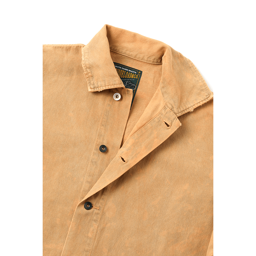 【Anniversary Sale】「CHIJINRIKI DOROZOME series」M - 005 NOUFU JACKET (DR0208) - Nttitudoo MFG