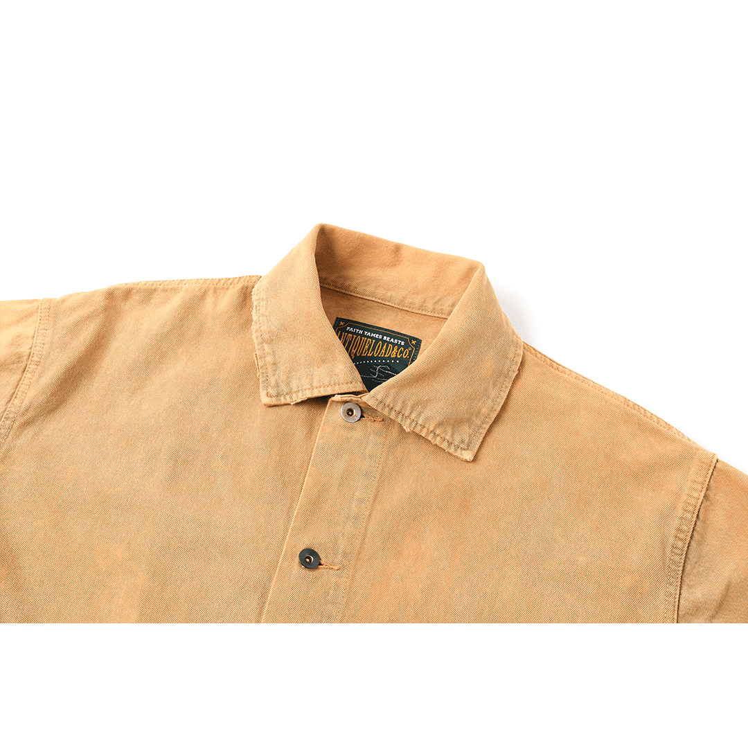 【Anniversary Sale】「CHIJINRIKI DOROZOME series」M - 005 NOUFU JACKET (DR0208) - Nttitudoo MFG