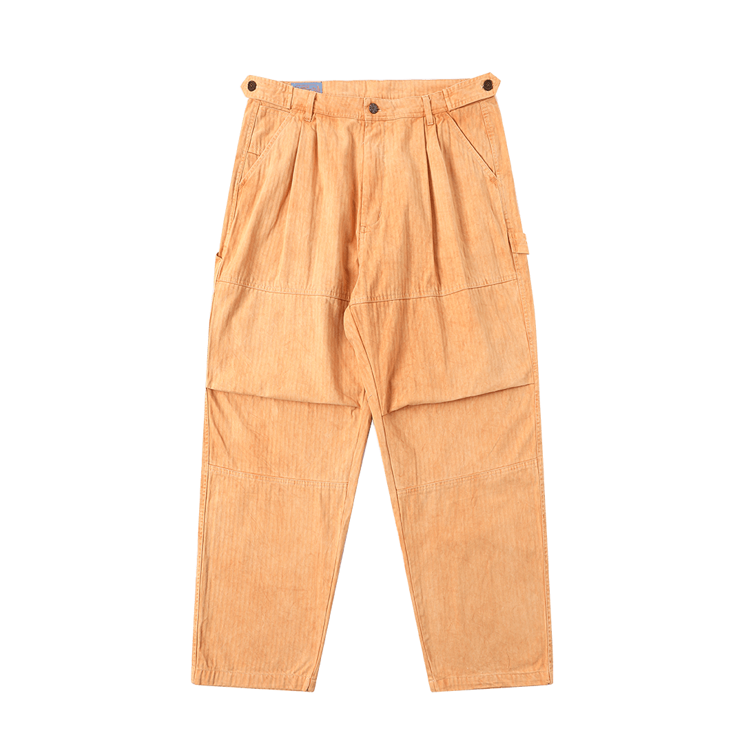 【Anniversary Sale】「CHIJINRIKI DOROZOME series」M - 006 KOYAMA PANTS (DR0213) - Nttitudoo MFG