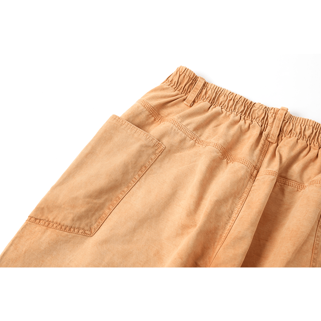 【Anniversary Sale】「CHIJINRIKI DOROZOME series」M - 007 KASUMI PANTS (DR0214) - Nttitudoo MFG