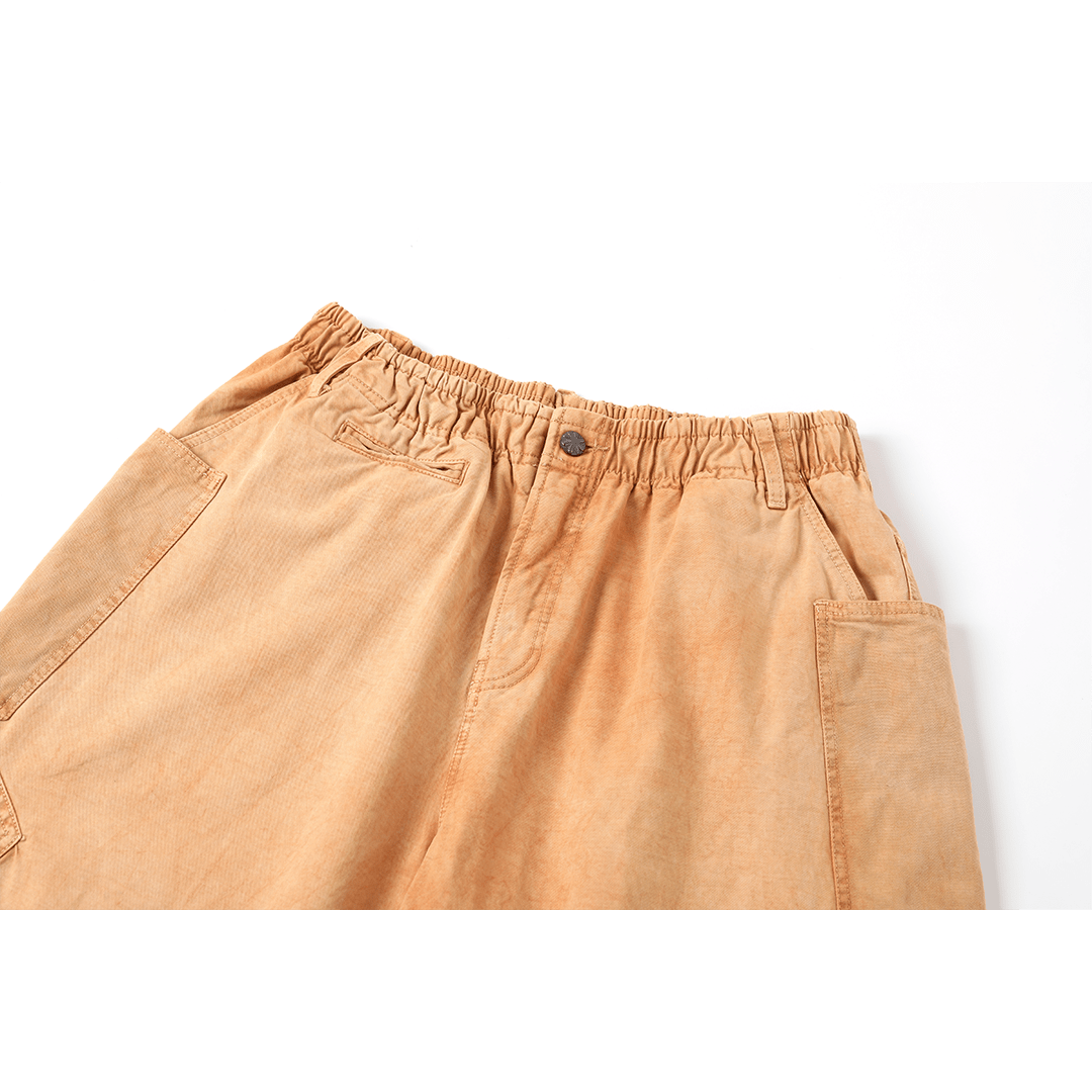 【Anniversary Sale】「CHIJINRIKI DOROZOME series」M - 007 KASUMI PANTS (DR0214) - Nttitudoo MFG