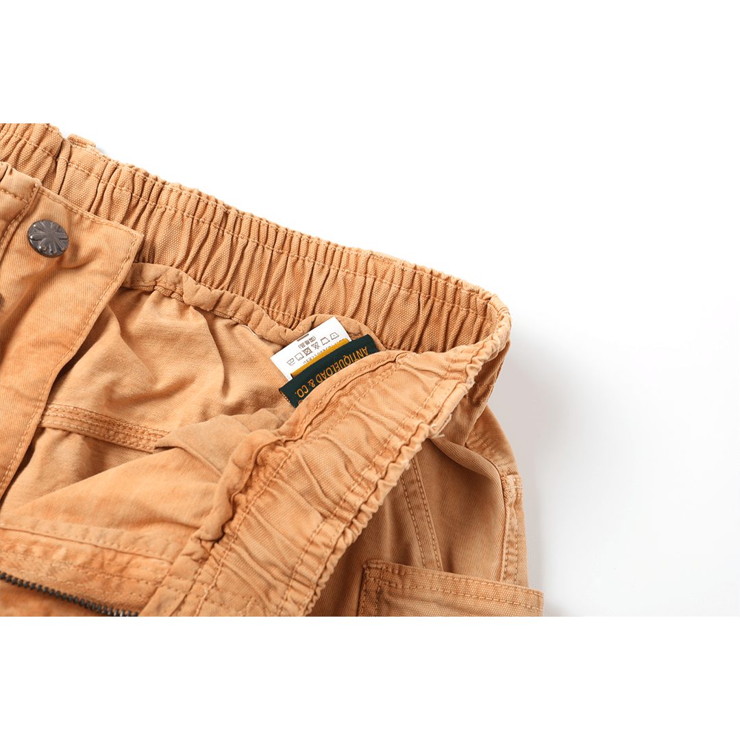 【Anniversary Sale】「CHIJINRIKI DOROZOME series」M - 007 KASUMI PANTS (DR0214) - Nttitudoo MFG