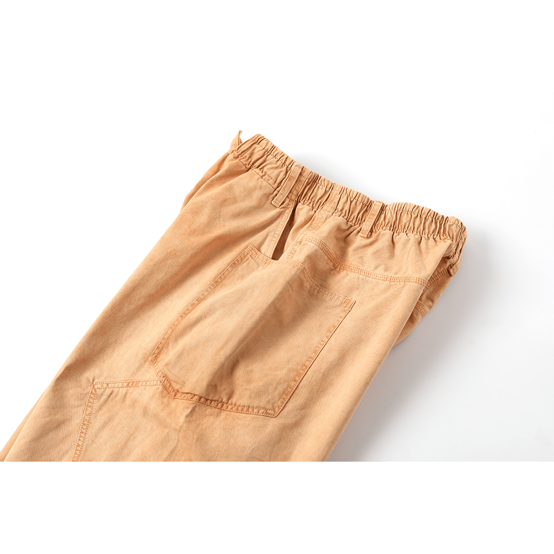 【Anniversary Sale】「CHIJINRIKI DOROZOME series」M - 007 KASUMI PANTS (DR0214) - Nttitudoo MFG