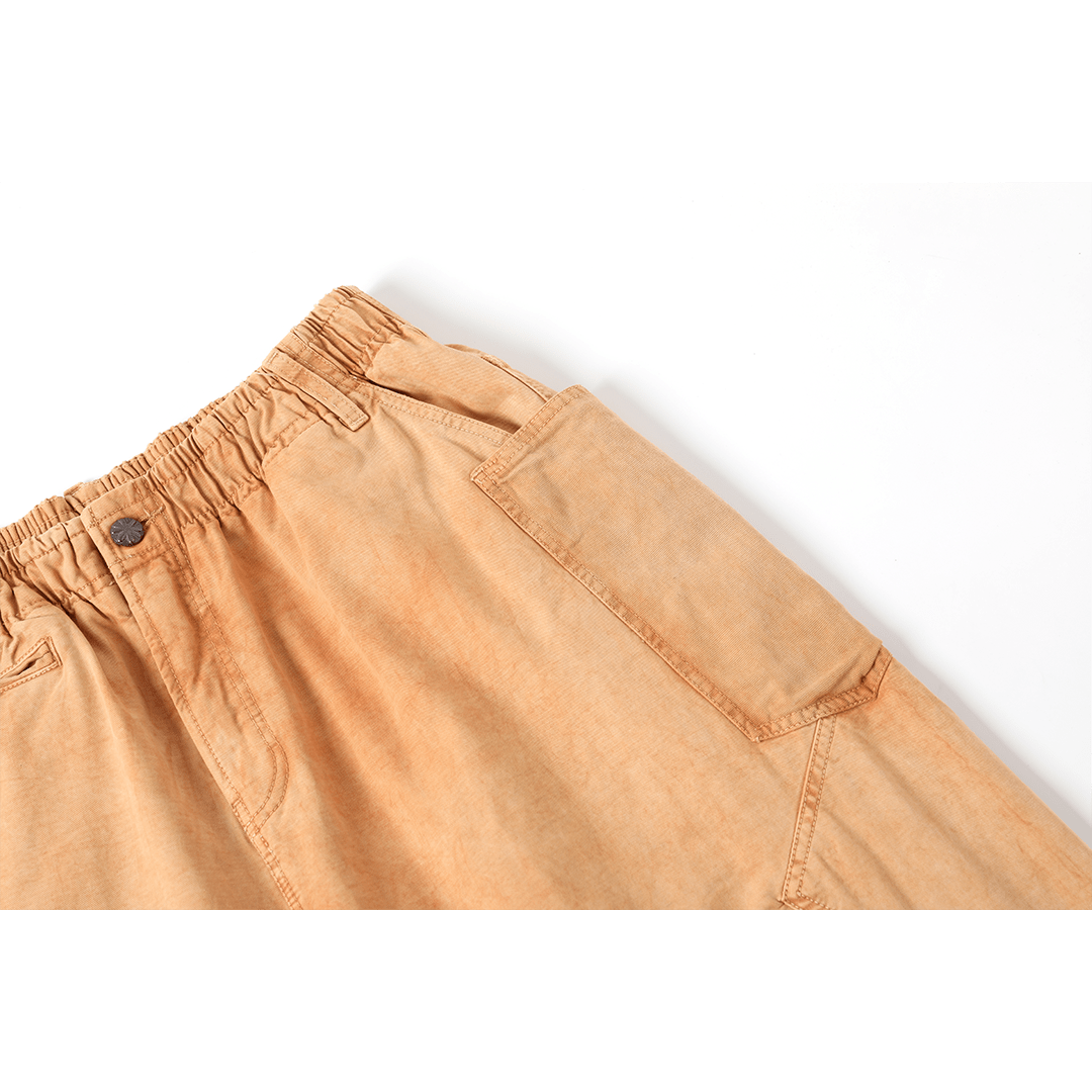 【Anniversary Sale】「CHIJINRIKI DOROZOME series」M - 007 KASUMI PANTS (DR0214) - Nttitudoo MFG