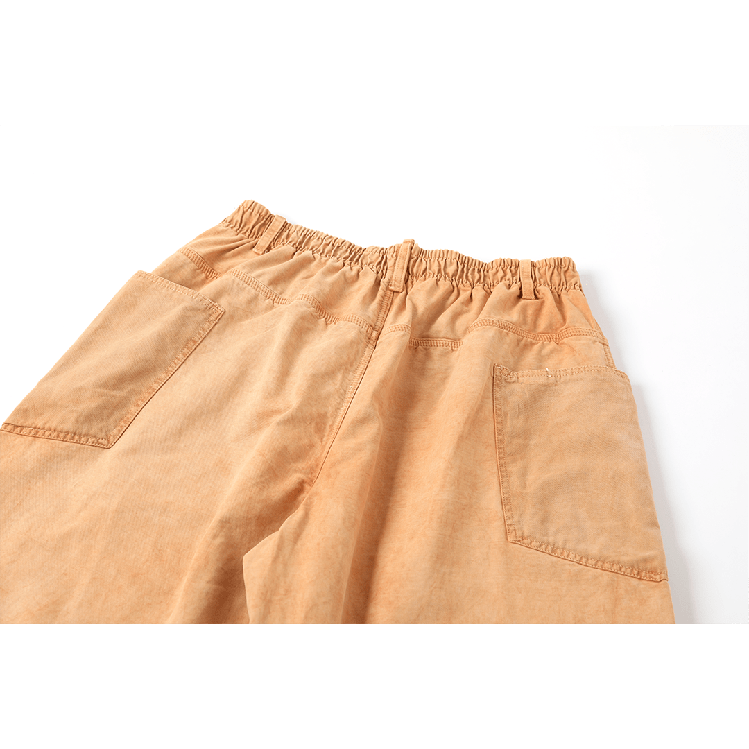 【Anniversary Sale】「CHIJINRIKI DOROZOME series」M - 007 KASUMI PANTS (DR0214) - Nttitudoo MFG