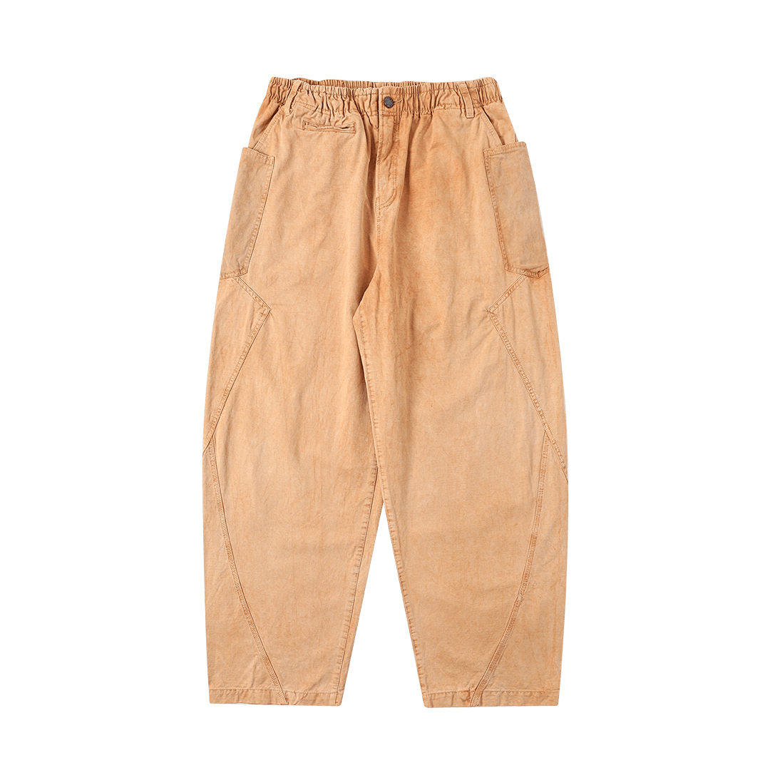 【Anniversary Sale】「CHIJINRIKI DOROZOME series」M - 007 KASUMI PANTS (DR0214) - Nttitudoo MFG