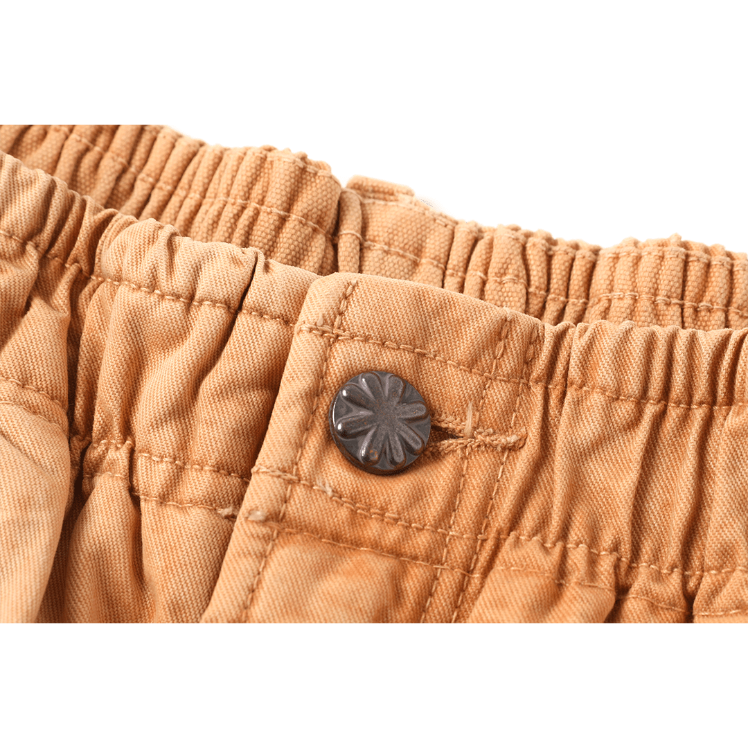 【Anniversary Sale】「CHIJINRIKI DOROZOME series」M - 007 KASUMI PANTS (DR0214) - Nttitudoo MFG