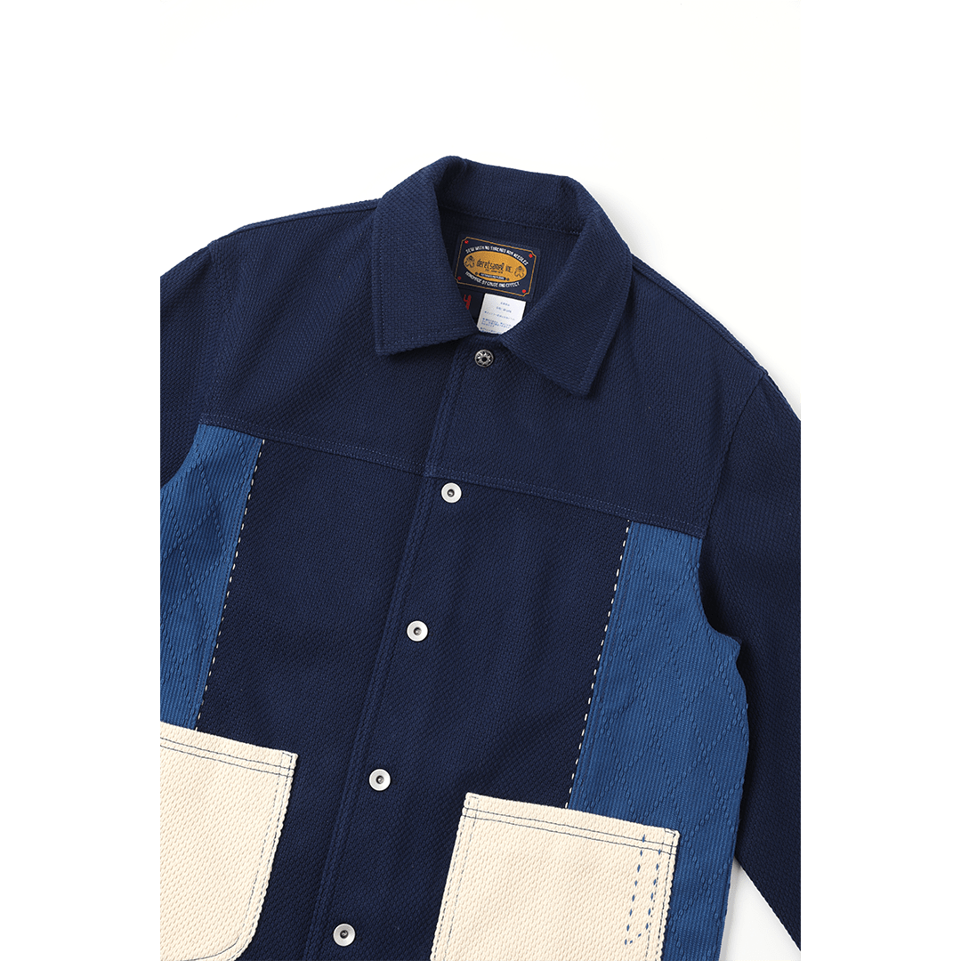 【Anniversary Sale】ENBI AGHA COMBO JACKET (DR0195) - Nttitudoo MFG