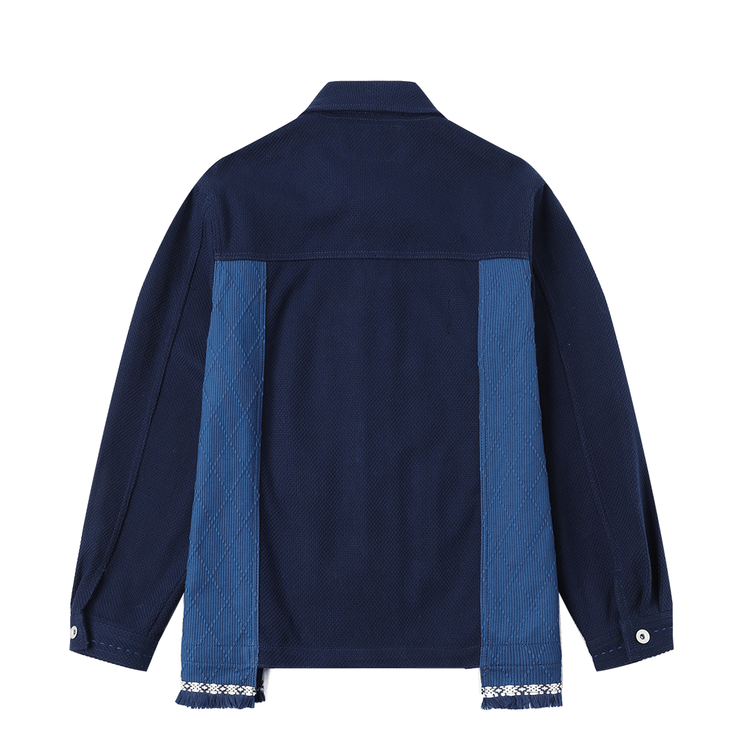 【Anniversary Sale】ENBI AGHA COMBO JACKET (DR0195) - Nttitudoo MFG