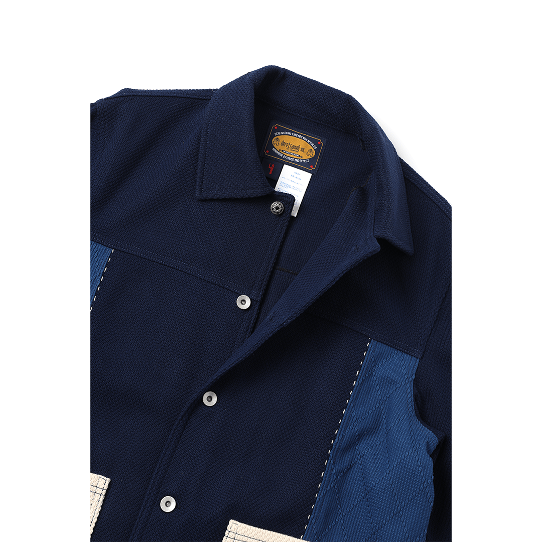 【Anniversary Sale】ENBI AGHA COMBO JACKET (DR0195) - Nttitudoo MFG