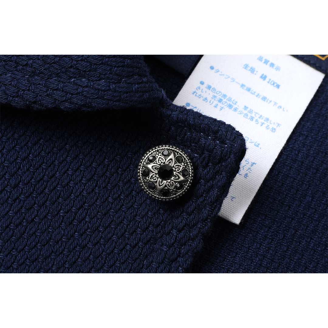 【Anniversary Sale】ENBI AGHA COMBO JACKET (DR0195) - Nttitudoo MFG