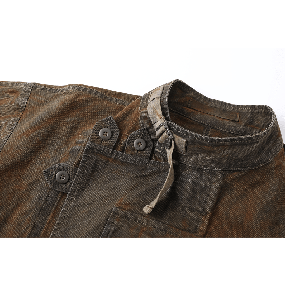 【Anniversary Sale】「GRIT FORGED」SVENSKA ARMÉN LIVPÄLS M - SV47 JACKET (DR0201) - Nttitudoo MFG