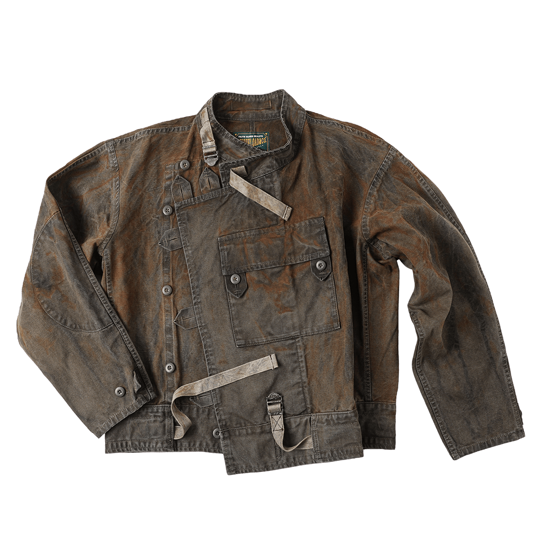 【Anniversary Sale】「GRIT FORGED」SVENSKA ARMÉN LIVPÄLS M - SV47 JACKET (DR0201) - Nttitudoo MFG