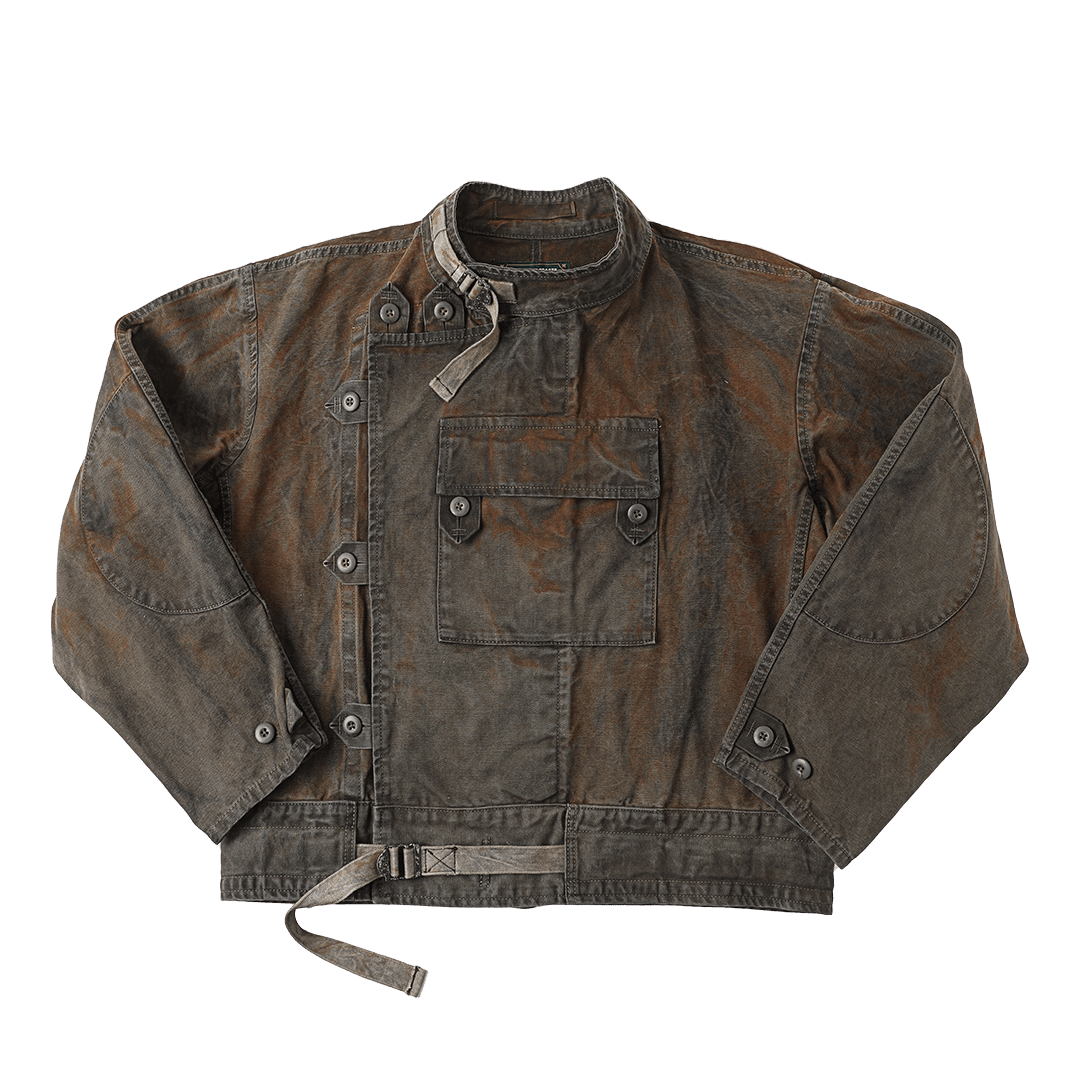 【Anniversary Sale】「GRIT FORGED」SVENSKA ARMÉN LIVPÄLS M - SV47 JACKET (DR0201) - Nttitudoo MFG