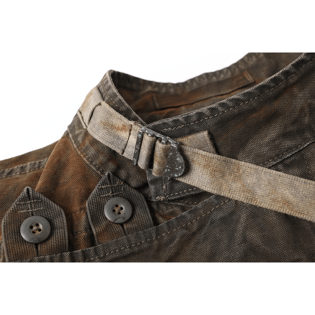 【Anniversary Sale】「GRIT FORGED」SVENSKA ARMÉN LIVPÄLS M - SV47 JACKET (DR0201) - Nttitudoo MFG