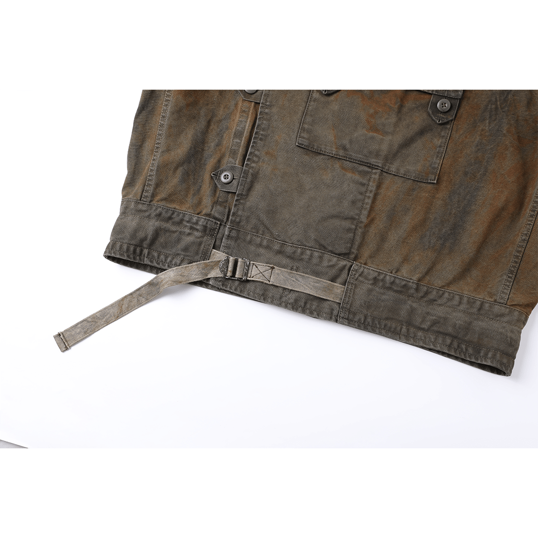 【Anniversary Sale】「GRIT FORGED」SVENSKA ARMÉN LIVPÄLS M - SV47 JACKET (DR0201) - Nttitudoo MFG