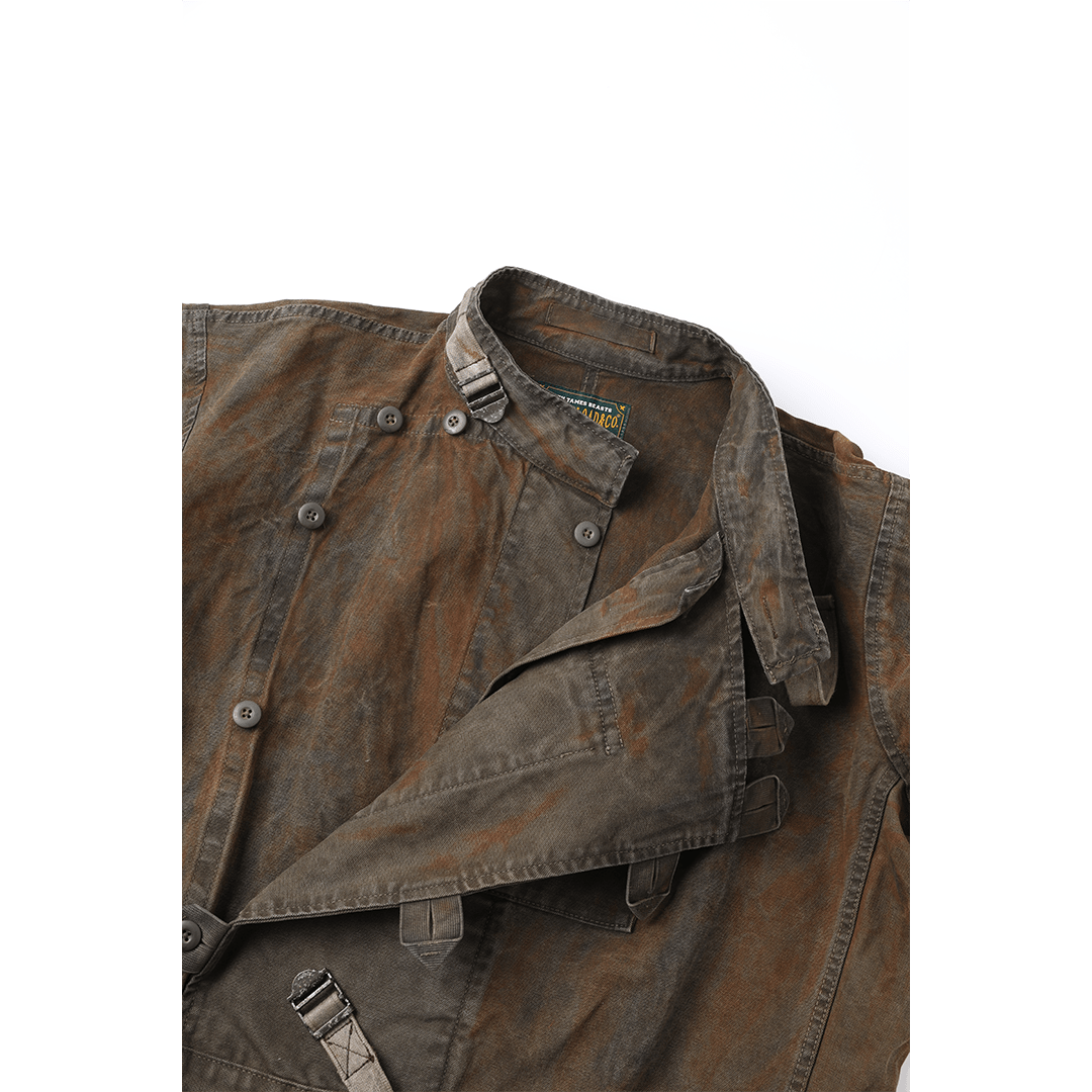 【Anniversary Sale】「GRIT FORGED」SVENSKA ARMÉN LIVPÄLS M - SV47 JACKET (DR0201) - Nttitudoo MFG