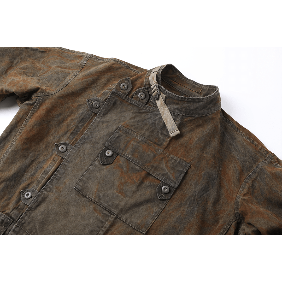 【Anniversary Sale】「GRIT FORGED」SVENSKA ARMÉN LIVPÄLS M - SV47 JACKET (DR0201) - Nttitudoo MFG