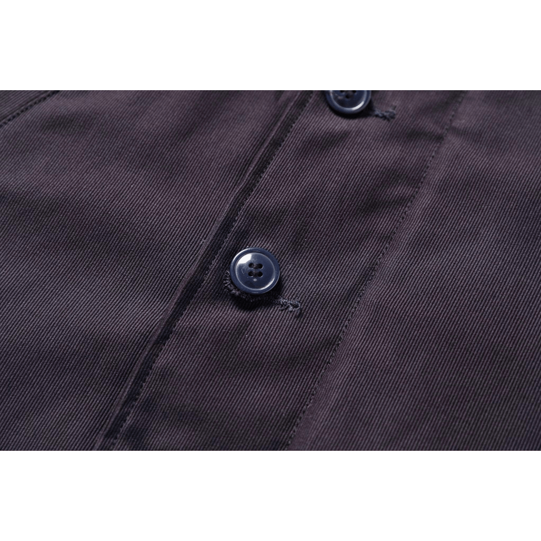 【Anniversary Sale】「HELLHOUNDS」 WOOL - LINED N - 1 DECK JACKET (DR0165) - Nttitudoo MFG