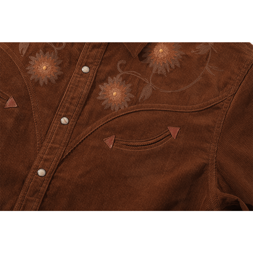 【Anniversary Sale】IRON HORSE SUNFLOWER SHIRT (DR0173) - Nttitudoo MFG