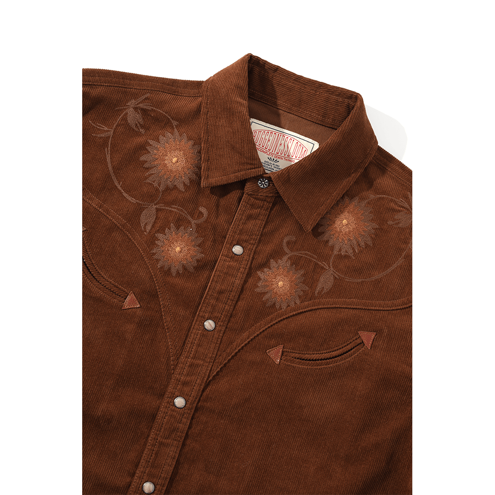 【Anniversary Sale】IRON HORSE SUNFLOWER SHIRT (DR0173) - Nttitudoo MFG