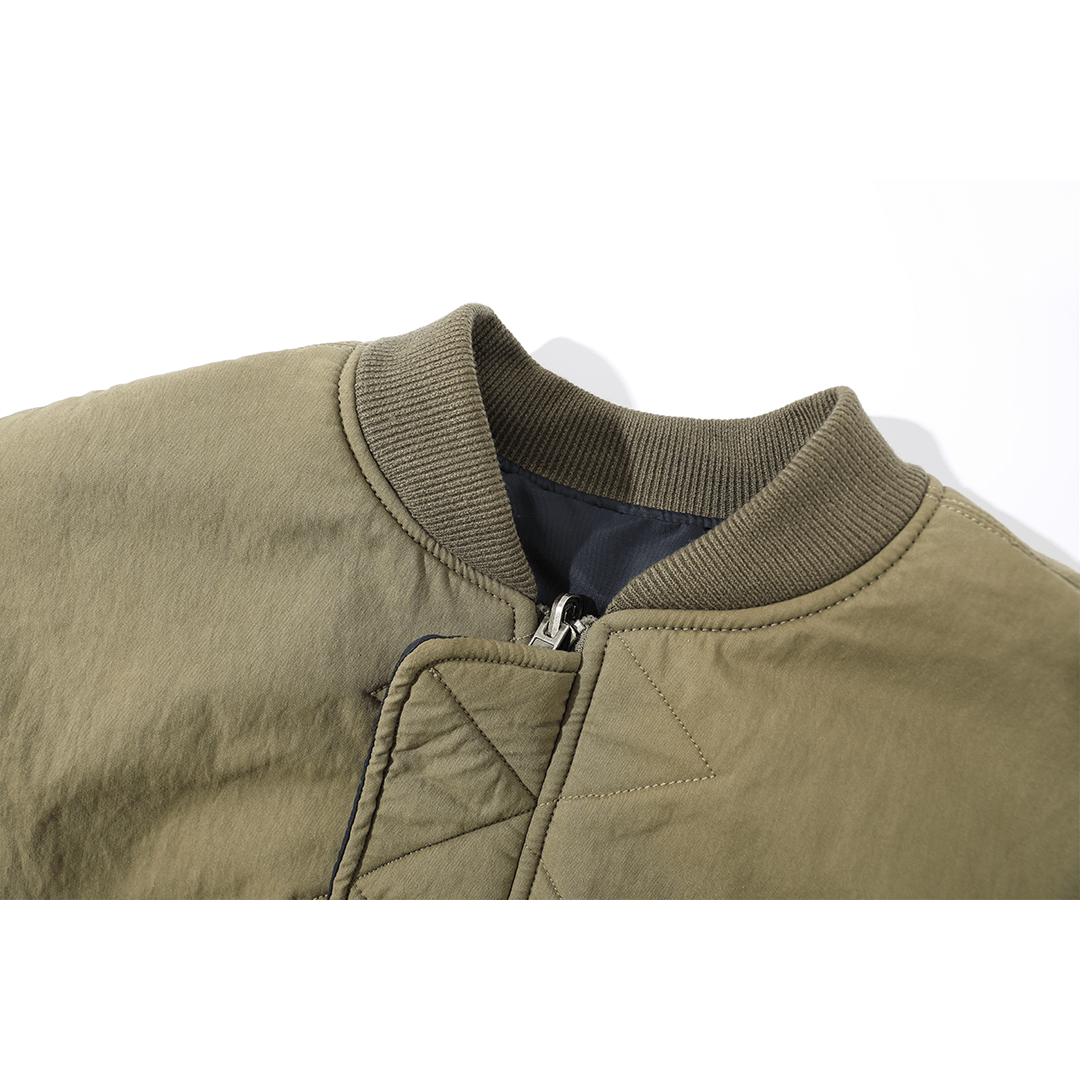 【Anniversary Sale】「OHMI INDIGO」 REVERSIBLE MA - 1 TOUR JACKET(DR0187) - Nttitudoo MFG