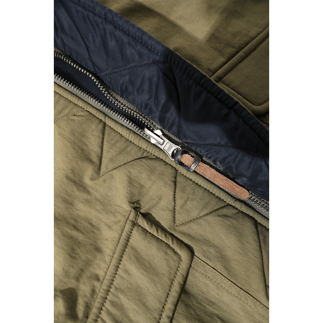 【Anniversary Sale】「OHMI INDIGO」 REVERSIBLE MA - 1 TOUR JACKET(DR0187) - Nttitudoo MFG