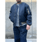 【Anniversary Sale】「OHMI INDIGO」 REVERSIBLE MA - 1 TOUR JACKET(DR0187) - Nttitudoo MFG