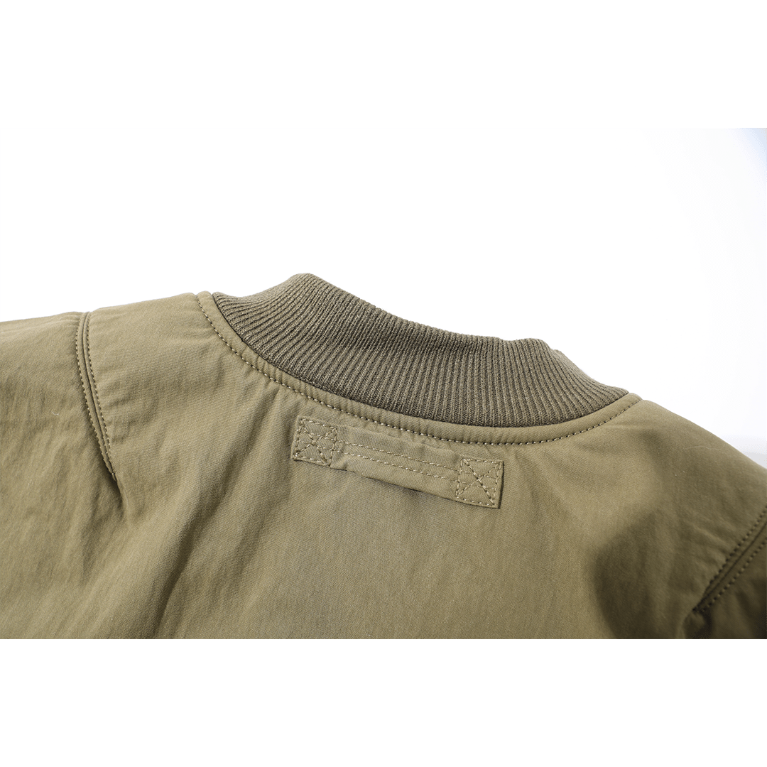 【Anniversary Sale】「OHMI INDIGO」 REVERSIBLE MA - 1 TOUR JACKET(DR0187) - Nttitudoo MFG