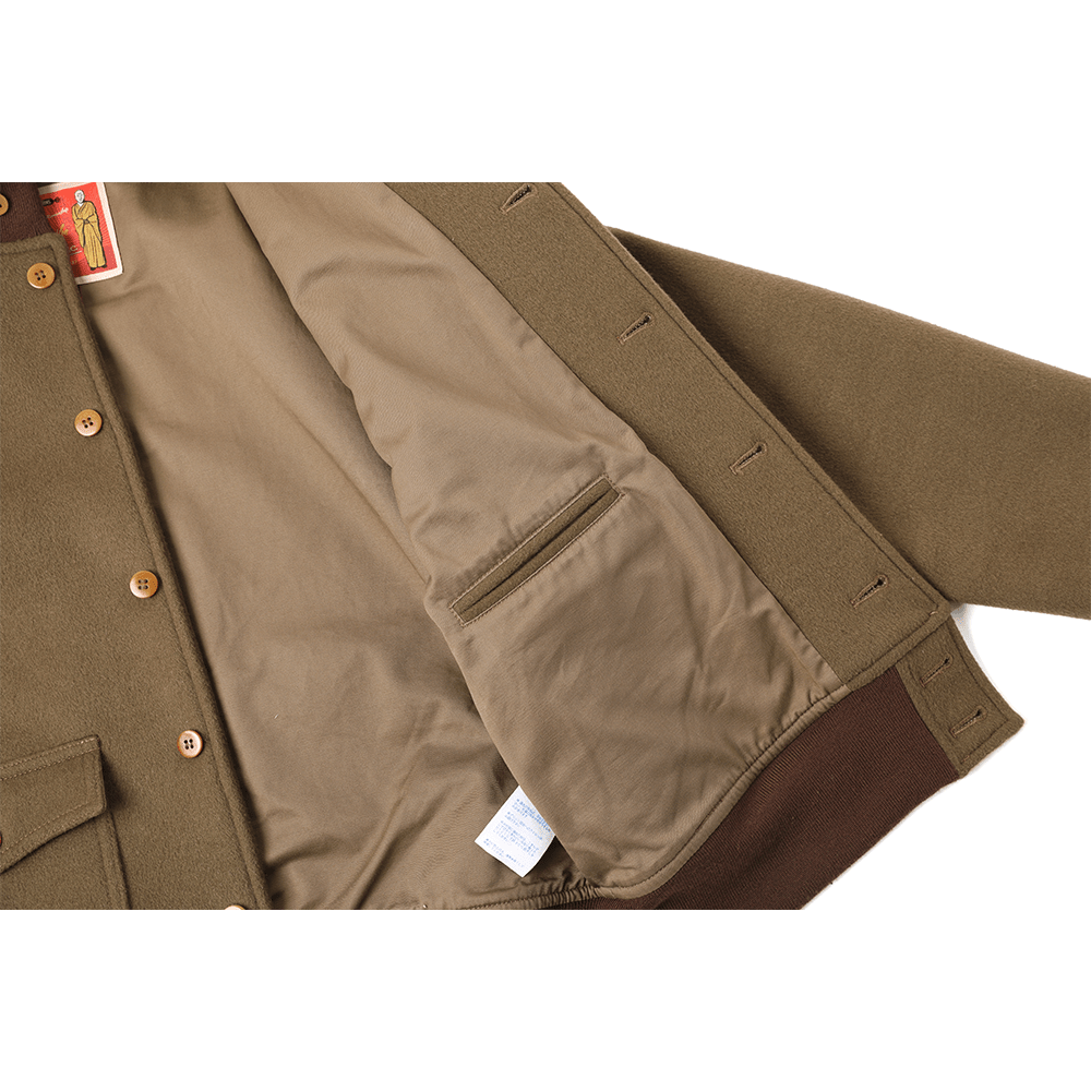 【Anniversary Sale】PURE MERINO WOOL A - 1/a AVIATOR JACKET (DR0217) - Nttitudoo MFG