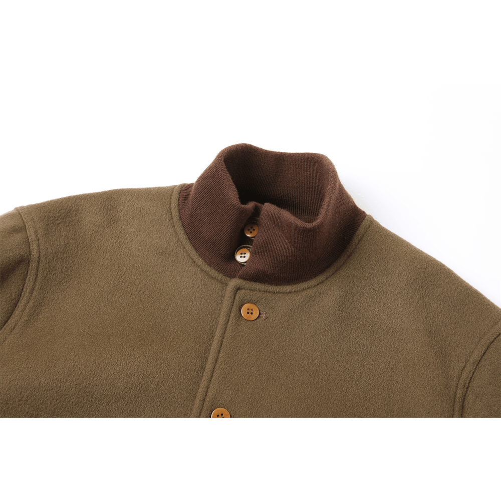 【Anniversary Sale】PURE MERINO WOOL A - 1/a AVIATOR JACKET (DR0217) - Nttitudoo MFG