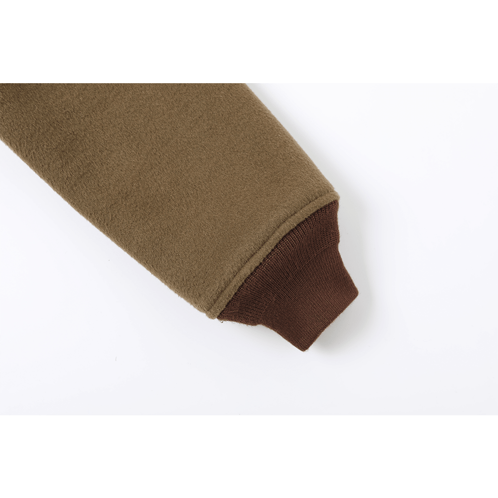 【Anniversary Sale】PURE MERINO WOOL A - 1/a AVIATOR JACKET (DR0217) - Nttitudoo MFG