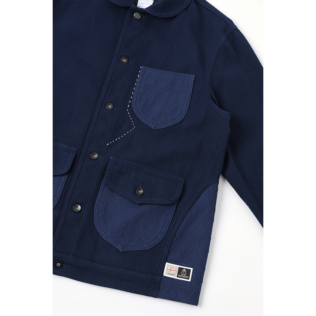 【Anniversary Sale】SEIJAKU ORI COMBO JACKET (DR0207) - Nttitudoo MFG