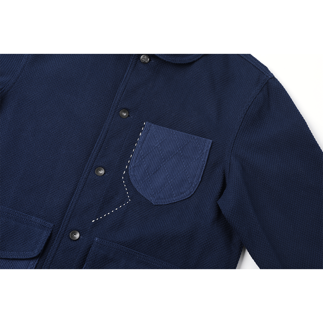 【Anniversary Sale】SEIJAKU ORI COMBO JACKET (DR0207) - Nttitudoo MFG