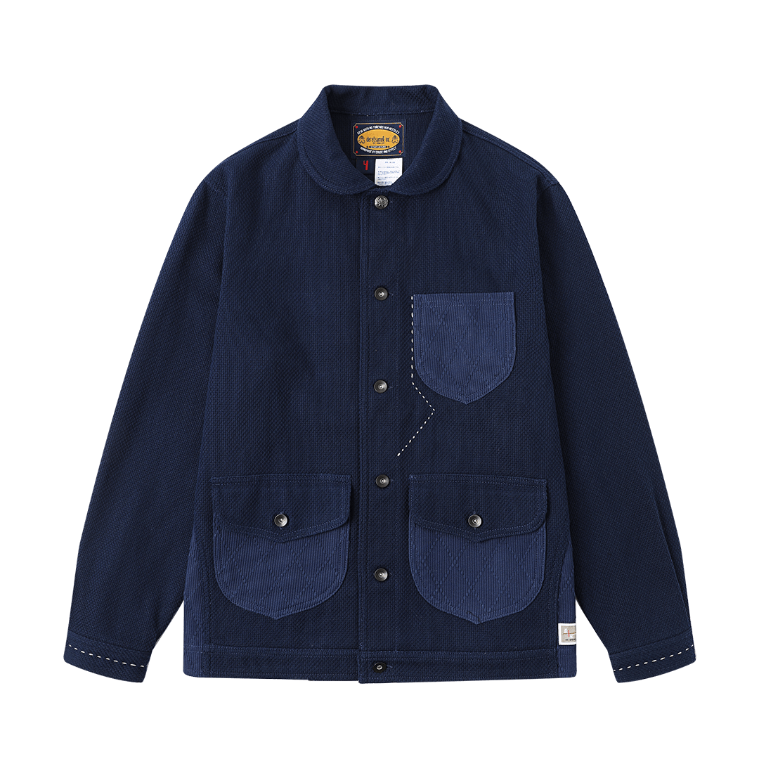 【Anniversary Sale】SEIJAKU ORI COMBO JACKET (DR0207) - Nttitudoo MFG