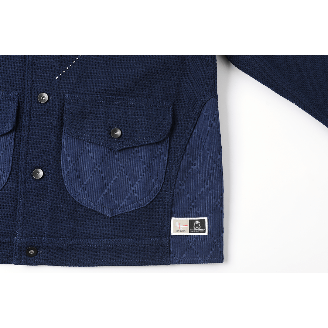 【Anniversary Sale】SEIJAKU ORI COMBO JACKET (DR0207) - Nttitudoo MFG