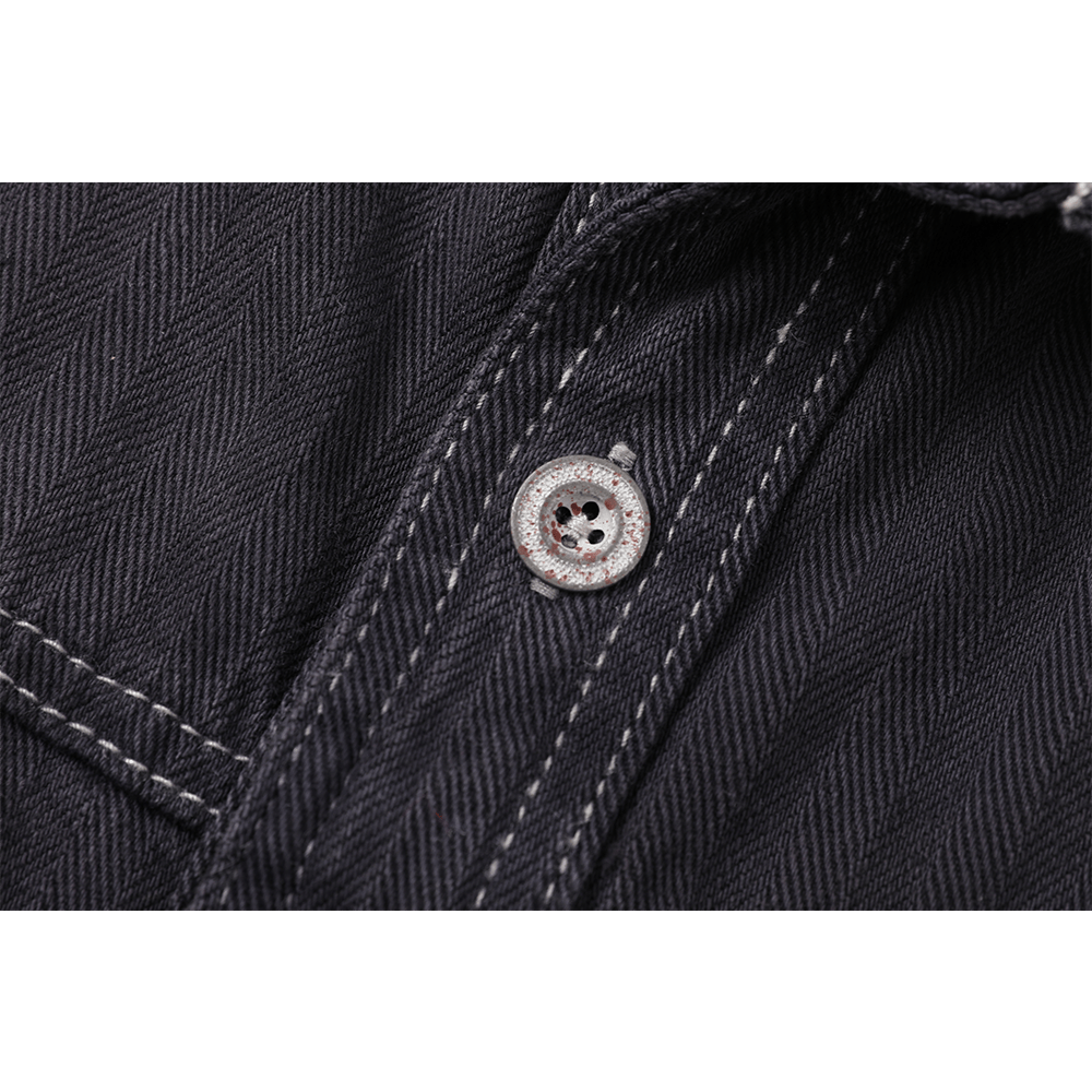 【Anniversary Sale】「SOUMOKU NISHOKU DYEING」 - FORGERON SHIRT (DR0200) - Nttitudoo MFG