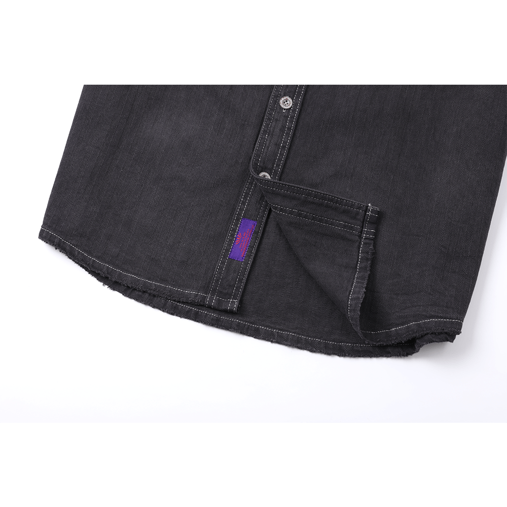 【Anniversary Sale】「SOUMOKU NISHOKU DYEING」 - FORGERON SHIRT (DR0200) - Nttitudoo MFG