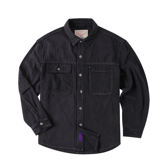【Anniversary Sale】「SOUMOKU NISHOKU DYEING」 - FORGERON SHIRT (DR0200) - Nttitudoo MFG