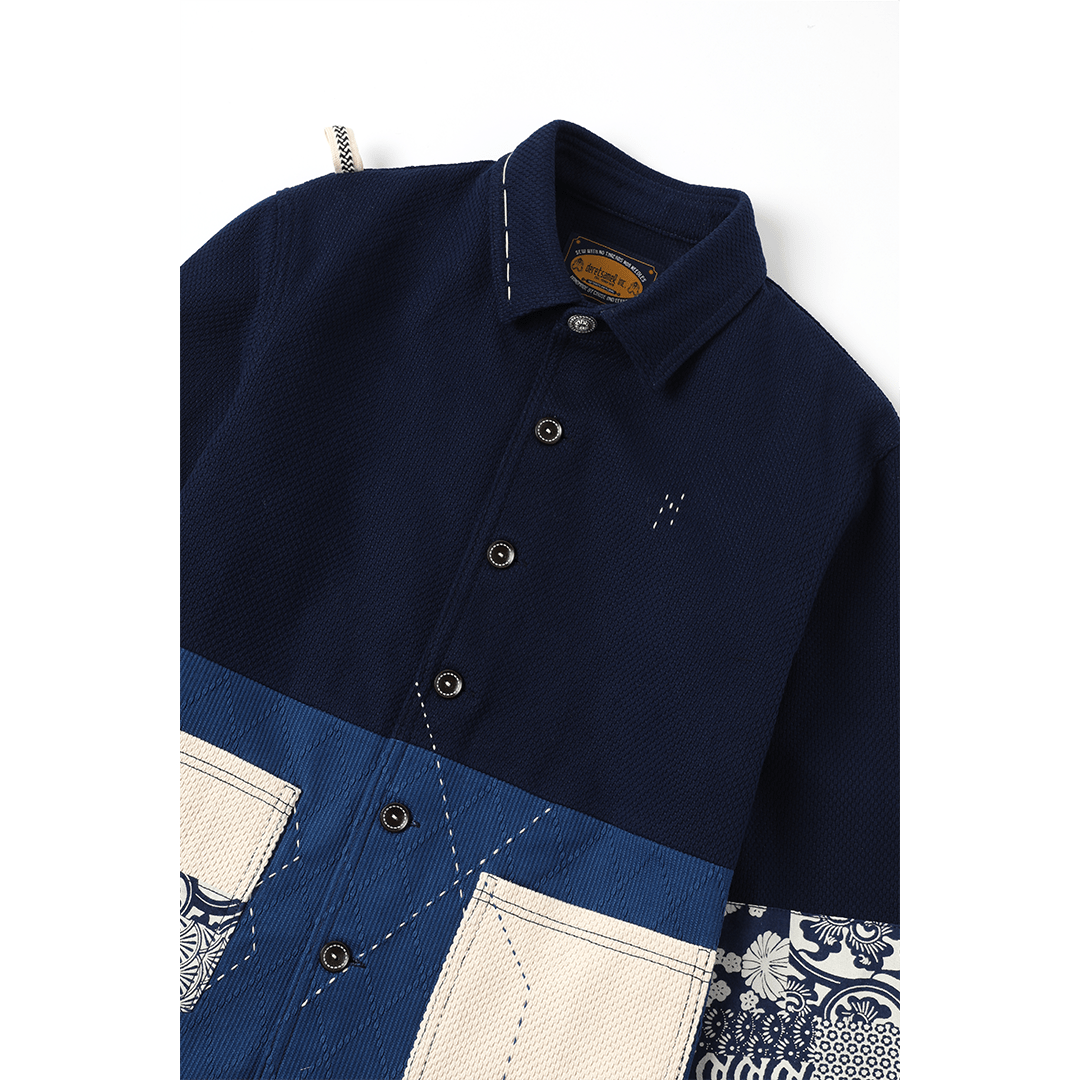 【Anniversary Sale】TASOGARE KYOTO COMBO JACKET (DR0196) - Nttitudoo MFG