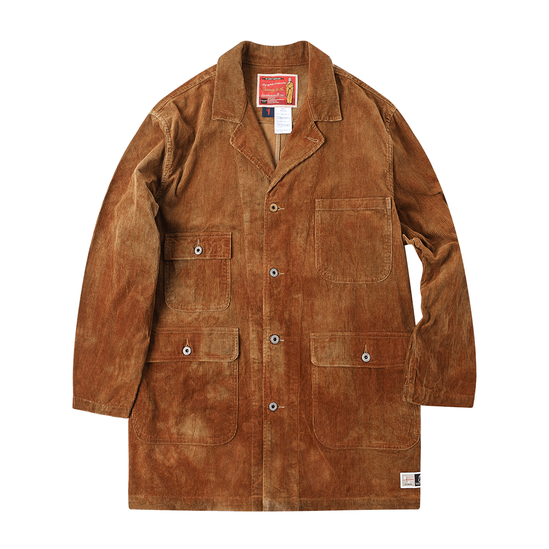 【Anniversary Sale】VINCENNES CORDUROY COAT (DR0205) - Nttitudoo MFG